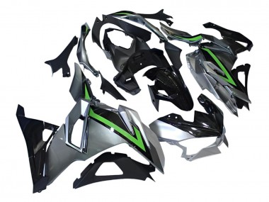 Compra Carenados Moto Kawasaki Ninja 500 EX500R 2024-2025 - Gris Verde Negro