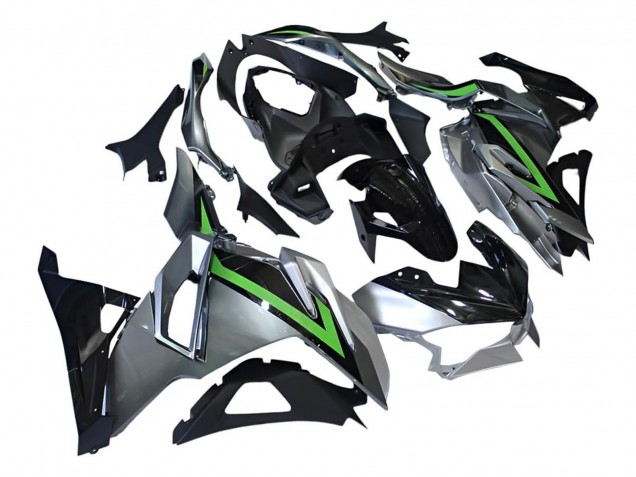 Compra Carenados Moto Kawasaki Ninja 500 EX500R 2024-2025 - Gris Verde Negro