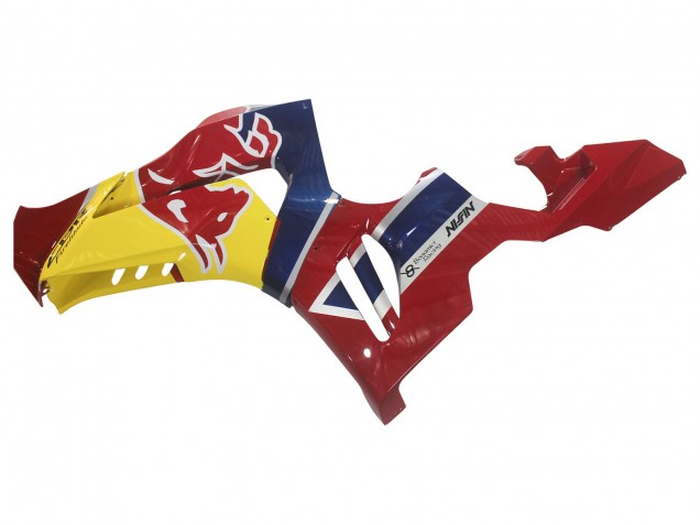 Compra Carenados Moto Honda CBR1000RR-R 2020-2023 - Azul Amarillo Rojo Bull