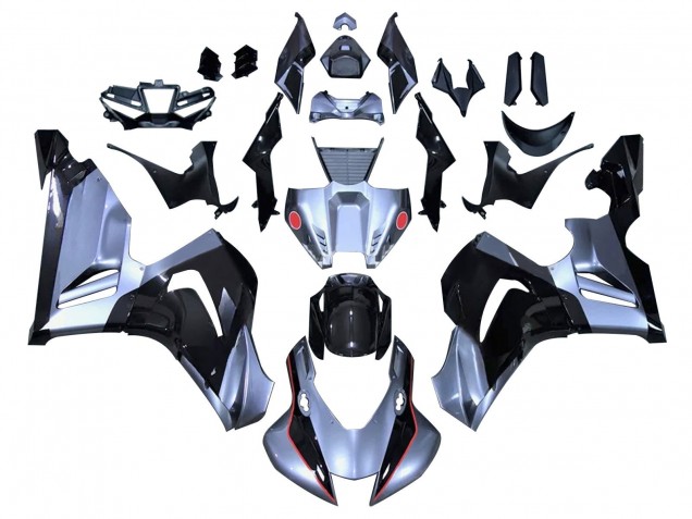 Compra Carenados Moto Honda CBR1000RR-R 2020-2023 - Plata Negro Brillante