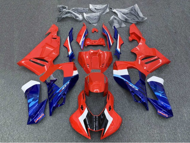 Compra Kit Carenados Moto Honda CBR1000RR-R 2020-2023 - Blanco Rojo Azul HRC