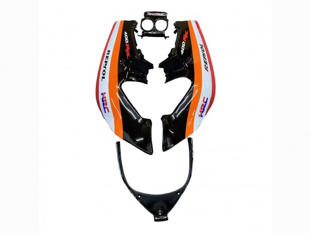 Compra Carenados Moto Honda CBR400RR NC23 1987-1989 - Naranja Blanco Rojo Negro Brillante Repsol HRC