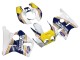 Compra Carenados Moto Honda CBR400RR NC23 1987-1989 - Blanco Amarillo Azul Rothmans