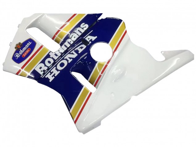 Compra Carenados Moto Honda CBR400RR NC23 1987-1989 - Blanco Amarillo Azul Rothmans