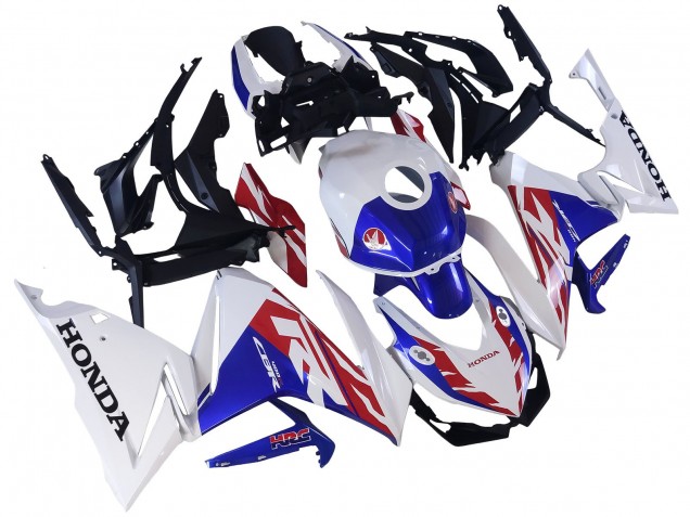 Compra Carenado Moto Honda CBR400R 2022 - Blanco Rojo Azul