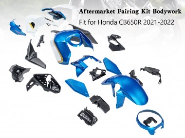 Compra Carenados Moto Honda CB650R 2019-2022 - Azul Oro Negro