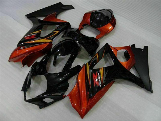 Compra Carenados Moto Suzuki GSXR 1000 2007-2008 - Negro Naranja