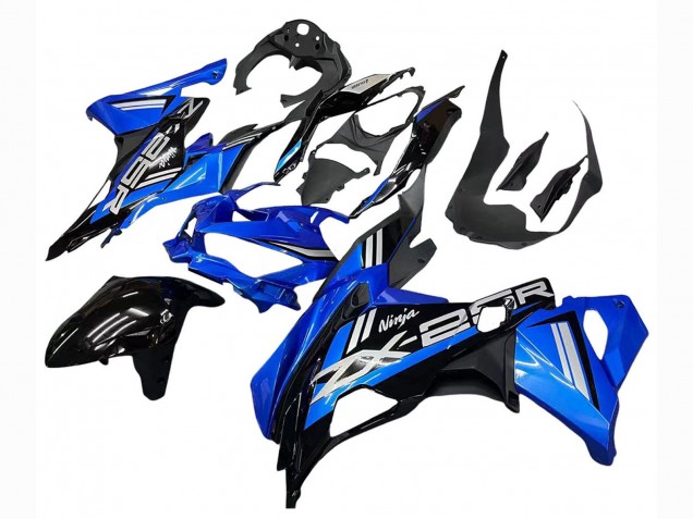 Compra Carenados Moto Kawasaki ZX25R ZX-25R 2019-2025 - Azul Blanco Negro Mate