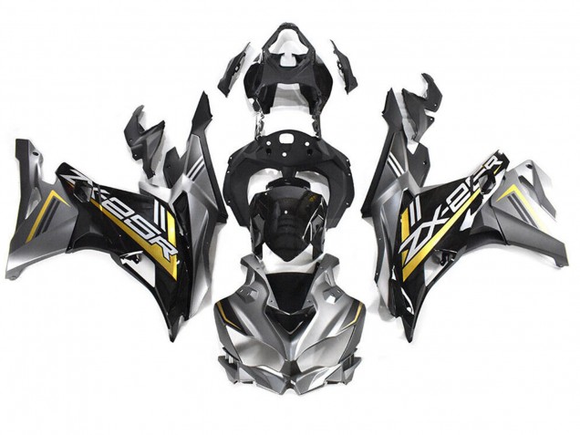 Compra Carenados Moto Kawasaki ZX25R ZX-25R 2019-2025 - Gris Oro Negro Brillante