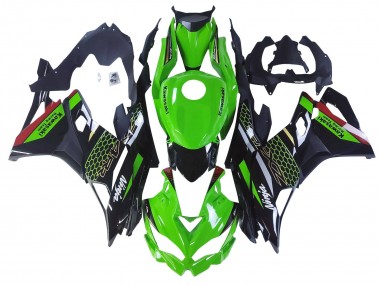 Compra Carenados Moto Kawasaki ZX25R ZX-25R 2019-2025 - Verde Negro Rojo Honeycomb