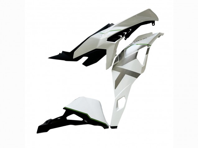 Compra Carenados Moto Kawasaki ZX25R ZX-25R 2019-2025 - Blanco Plata Verde Negro Trick Star