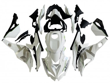 Compra Carenados Moto Kawasaki ZX25R ZX-25R 2019-2025 - Blanco Plata Verde Negro Trick Star