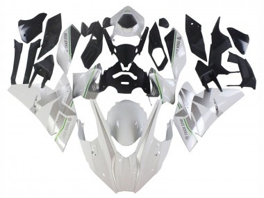 Compra Carenados Moto Kawasaki Ninja H2 2015-2022 - Blanco Plata Verde