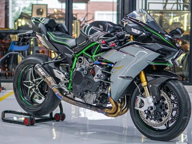 Compra Carenados Moto Kawasaki Ninja H2 2015-2022 - Gris