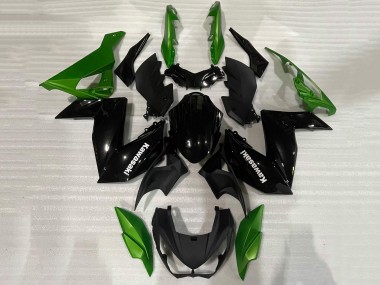 Compra Carenado Moto Kawasaki Z250/Z300 2015-2016 - Verde Negro Brillante
