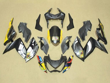 Compra Carenados Moto Kawasaki Z250/Z300 2015-2016 - Gris Amarillo Azul Rojo Blanco