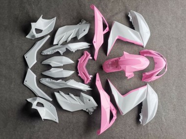 Compra Carenados Moto Kawasaki Z250/Z300 2015-2016 - Blanco Rosa