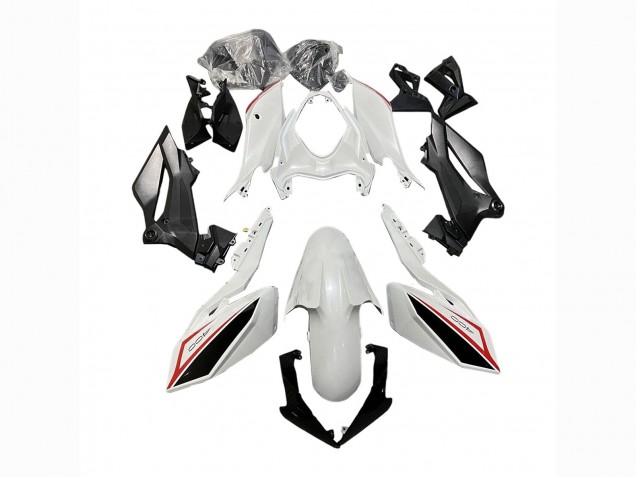Compra Carenados Moto Kawasaki Z400 2018-2024 - Blanco Rojo Negro
