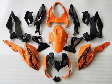 Compra Carenados Moto Kawasaki Z400 2018-2024 - Naranja Negro Brillante