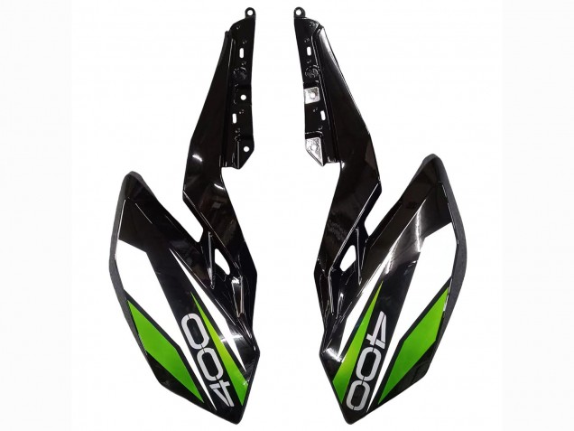 Compra Carenados Moto Kawasaki Z400 2018-2024 - Blanco Negro Brillante Verde