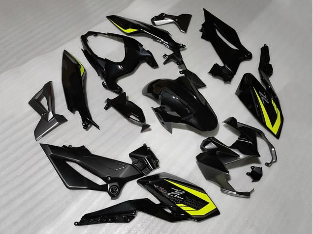 Compra Carenados Moto Kawasaki Z400 2018-2024 - Negro Amarillo