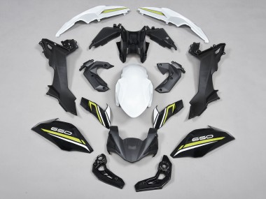 Compra Carenados Moto Kawasaki Ninja Z650 2017-2019 - Negro Blanco Amarillo