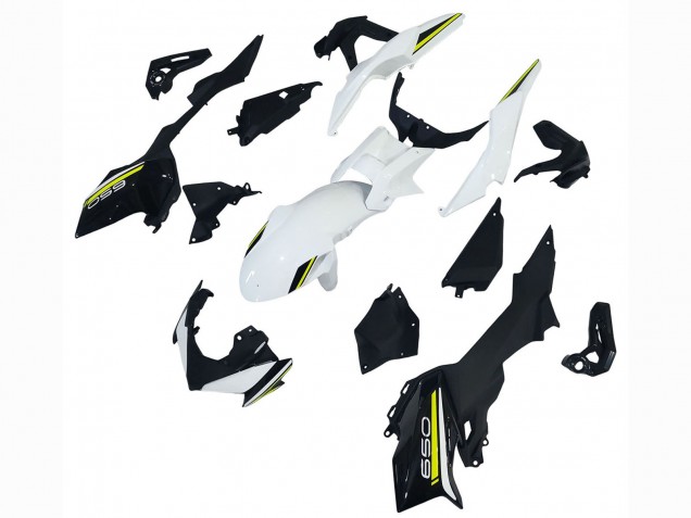 Compra Carenados Moto Kawasaki Ninja Z650 2020-2023 - Blanco Negro Verde
