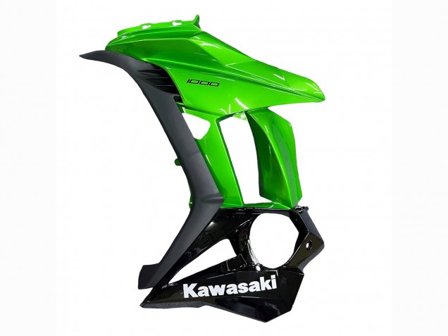 Compra Carenados Moto Kawasaki Z1000SX 2010-2016 - Negro Brillante Negro Mate Verde