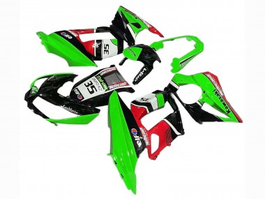 Compra Carenados Moto Kawasaki Z1000SX 2010-2016 - Verde Rojo Negro Brillante Elf 35