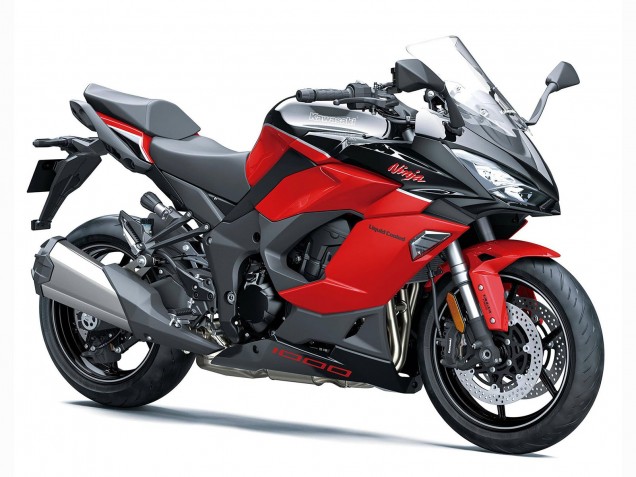 Compra Carenados Moto Kawasaki Z1000SX 2020-2025 - Negro Rojo Ninja