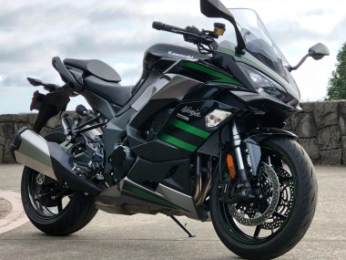 Compra Carenados Moto Kawasaki Z1000SX 2020-2025 - Negro Verde Línea Ninja
