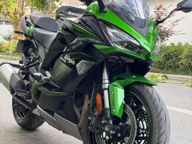 Compra Carenados Moto Kawasaki Z1000SX 2020-2025 - Negro Gris Verde Ninja