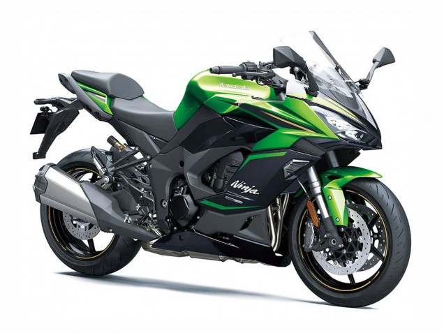 Compra Carenados Moto Kawasaki Z1000SX 2020-2025 - Negro Verde Ninja
