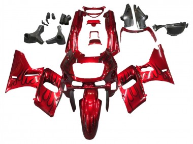 Compra Carenados Moto Kawasaki ZZR400 1993-2007 - Rojo Negro Llama