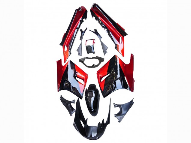 Compra Carenados Moto Kawasaki ZZR1100 1990-1992 - Rojo Negro Brillante