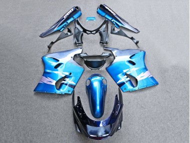Compra Carenados Moto Kawasaki ZZR1100 1993-2003 - Azul Brillante Gris