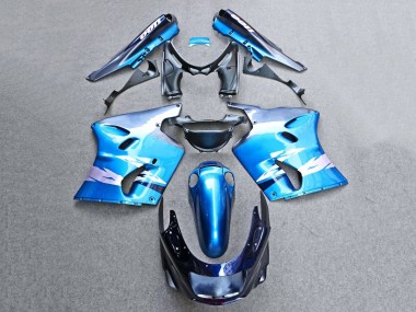 Compra Carenados Moto Kawasaki ZZR1100 1993-2003 - Azul Brillante Gris