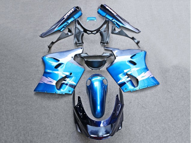 Compra Carenados Moto Kawasaki ZZR1100 1993-2003 - Azul Brillante Gris