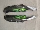 Compra Carenados Moto Kawasaki ZZR1100 1993-2003 - Negro Brillante Verde Llama