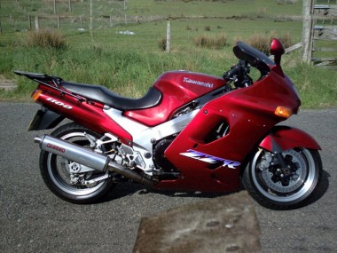 Compra Carenados Moto Kawasaki ZZR1100 1993-2003 - Rojo Oscuro