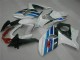 Compra Completo Carenados Moto Suzuki GSXR 1000 2009-2016 - Blanco Azul Negro