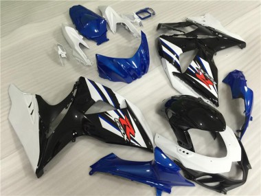 Compra Kits Completo Carenado Moto Suzuki GSXR 1000 2009-2016 - Blanco Azul Negro