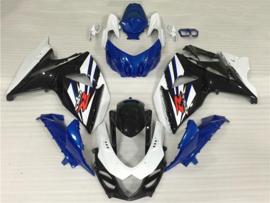 Compra Kits Completo Carenado Moto Suzuki GSXR 1000 2009-2016 - Blanco Azul Negro