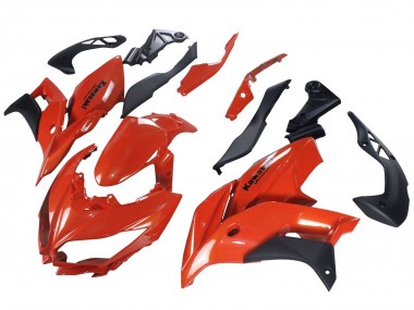 Compra Carenados Moto Kawasaki Versys 650 2015-2021 - Rojo Negro Mate