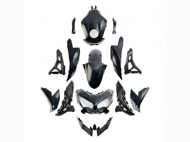 Compra Carenados Moto Kawasaki Versys 650 2022-2025 - Negro Brillante