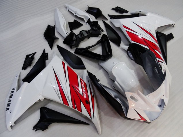 Compra Carenados Moto Yamaha FZ6R 2009-2015 - Blanco Rojo Negro