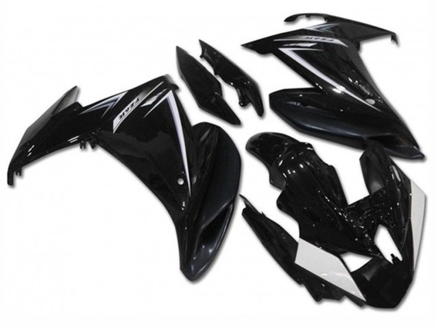 Compra Carenados Moto Yamaha FZ6R 2009-2015 - Negro Brillante Blanco