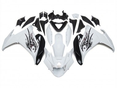 Compra Carenados Moto Yamaha FZ6R 2009-2015 - Blanco Negro