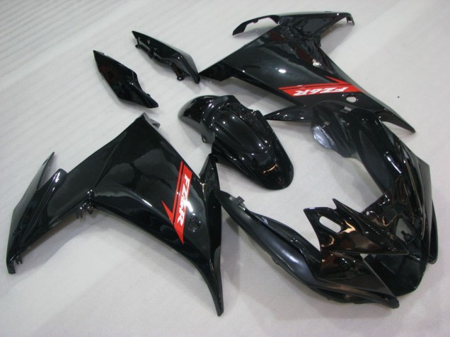 Compra Carenados Moto Yamaha FZ6R 2009-2015 - Negro Brillante Rojo