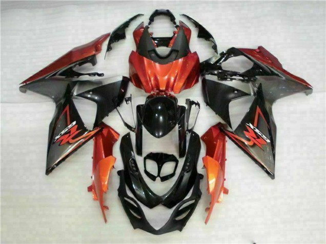 Compra Carenados Moto Suzuki GSXR 1000 2009-2016 - Naranja Negro Brillante